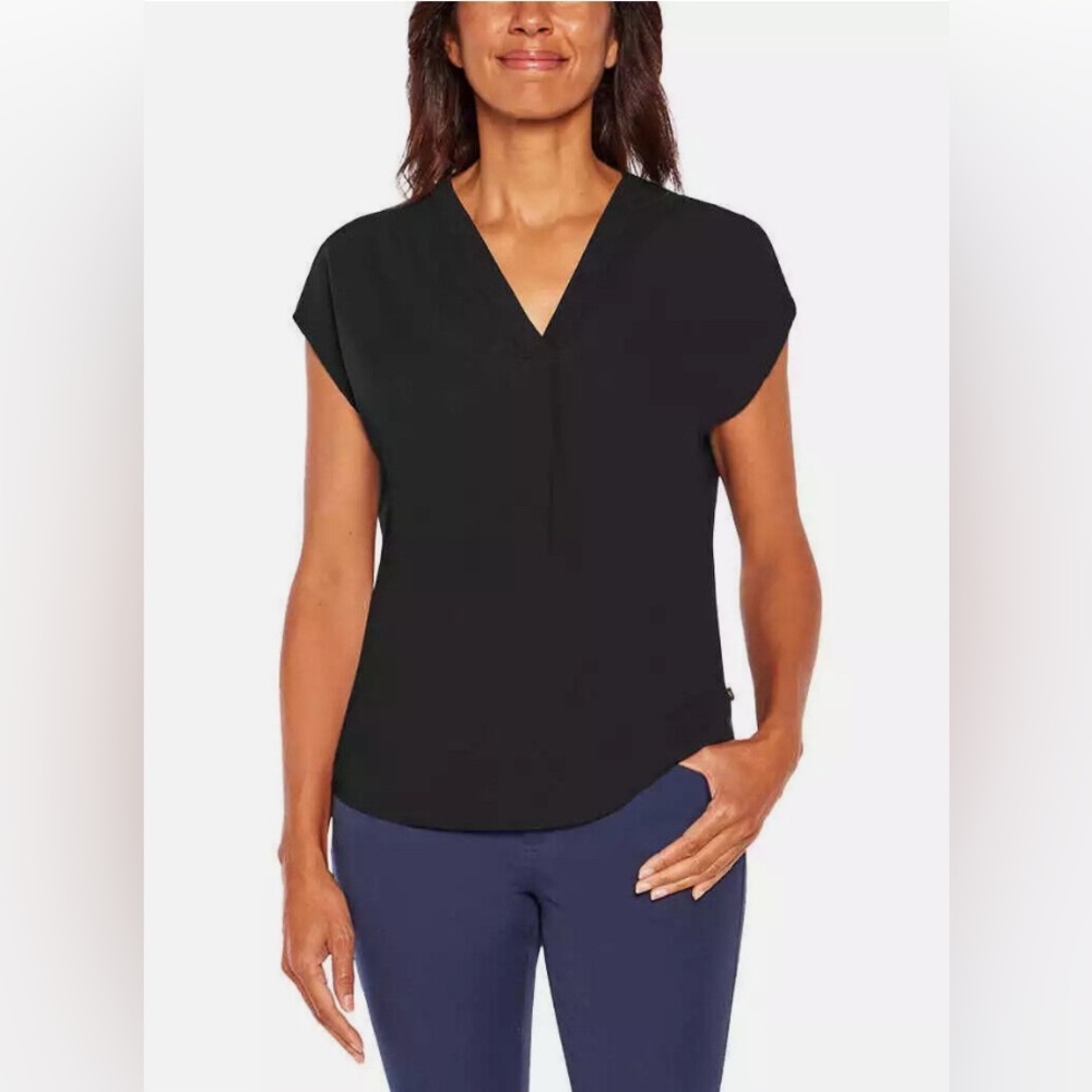 Banana Republic Ladies Short Sleeve Blouse